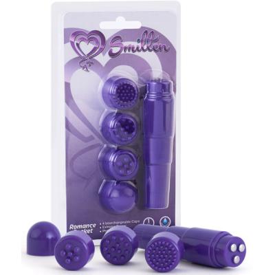 Smitten Romance Rocket Clitoral Massager Kit Purple DS902 12 019962493737 Multiview