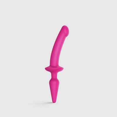 Strap On Me Hybrid Collection Switch Plug In Dildo Semi Realistic Small Pink 6017050 3700436017050 Detail