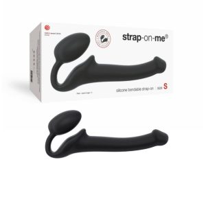 Strap On Me Silicone Bendable Strapless Strap On Dildo Small Black 6012833 3700436012833 Multiview