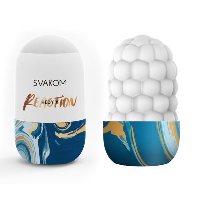 Svakom Hedy X Reaction Egg Stroker Masturbator White SL44 6959633185940 Multiview
