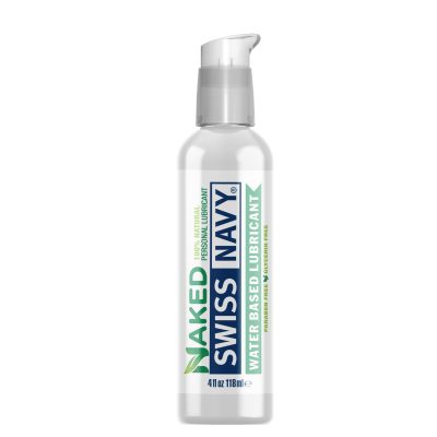 Swiss Navy Naked 100 Percent Natural Personal Lubricant Paraben Free Glycerin Free Water Based 118ml SNNKD4 699439007270 Detail