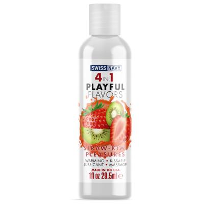 Swiss Navy Playful Flavours 4 in 1 Lubricant Strawberry Kiwi 29ml 699439005603 Detail