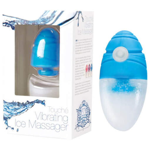 Touche Vibrating Ice Massager Small (Blue)