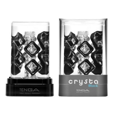 Tenga Crysta Block Stroker Masturbator TENGCRY 003BLOCK 4570030970025 Multiview