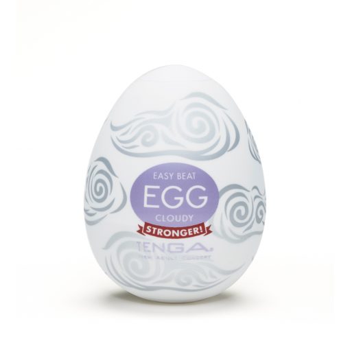 Tenga Easy Beat Egg Stroker Masturbator Cloudy 4560220552766 Boxview