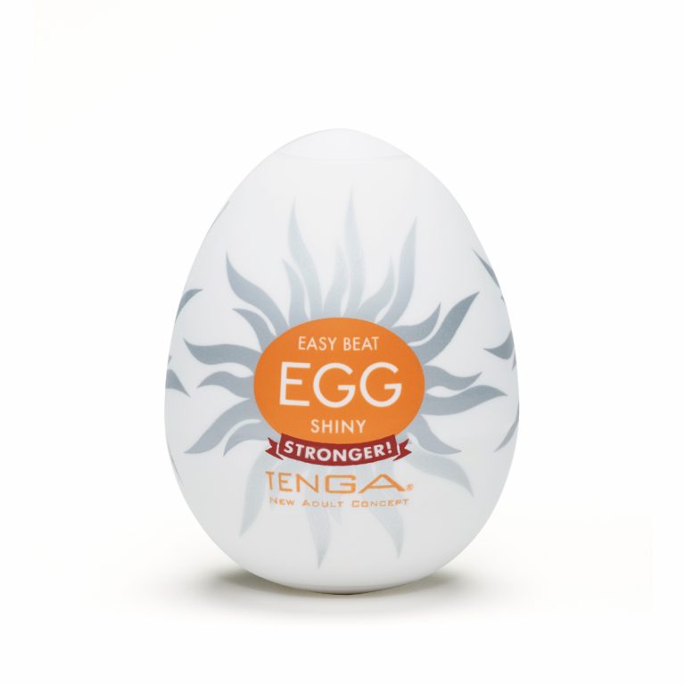 Tenga Easy Beat Egg Stroker Masturbator Shiny 4560220552773 Boxview