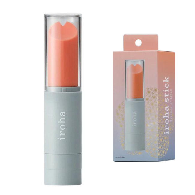Tenga Iroha Stick Lipstick Vibrator Coral Orange HMS 01 4560220555309 Multiview