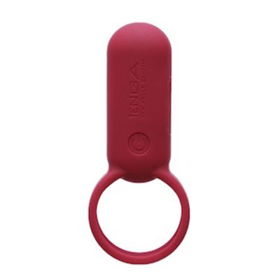 Tenga Smart Vibe Ring SVR Vibrating Cock Ring Carmine Red TGTSV003 4560220554876 Detail