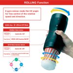 Tenga Vacuum Gyro Roller Suction Rotation Stroker Accessory TGVGR002S 4570030978328 Rolling Detail