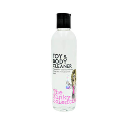 The Kinky Scientist Toy and Body Cleaner 260ml Tilt Cap KS002 936684000500 Detail