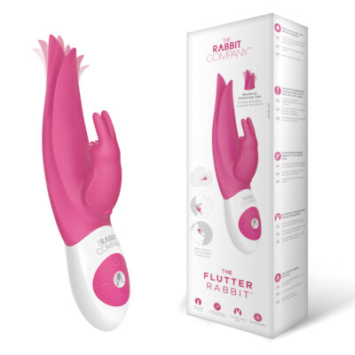 The Rabbit Company The Flutter Rabbit Hot Pink TRC028HP 4890808235478 Multiview