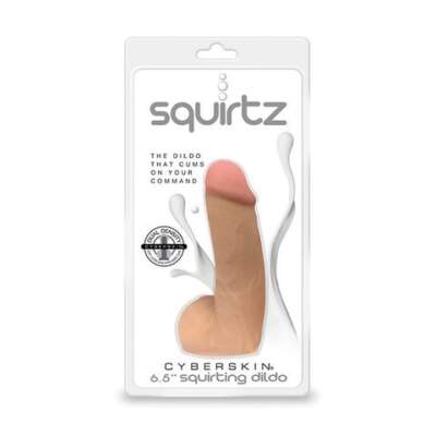 Topco Squirtz Squirting 6.5 inch Dong Light Flesh 1115203 788866152032