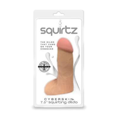 Topco Squirtz Squirting 7.5 inch Dong Light Flesh 1115202 788866152025