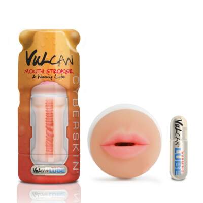 Topco Vulcan Mouth Stroker with Warming Lube Light Flesh 1600378 788866003785 Multiview