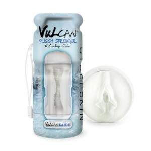Topco Vulcan Pussy Stroker with Cooling Glide Lubricant Frost 1600408 788866004089 Multiview