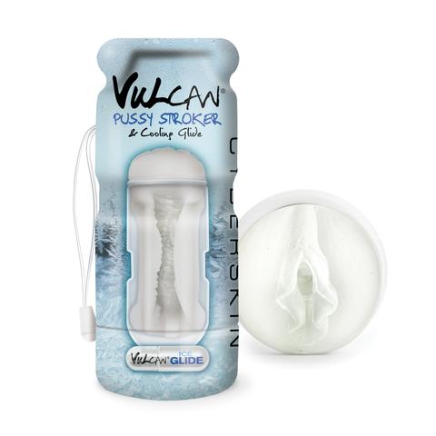 Topco Vulcan Pussy Stroker with Cooling Glide Lubricant Frost 1600408 788866004089 Multiview