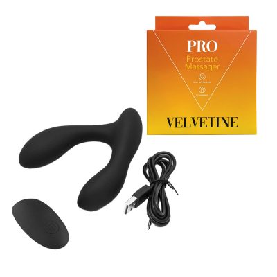 Velvetine PRO Prostate Massager Black VELDY3065 653341863614 Multiview