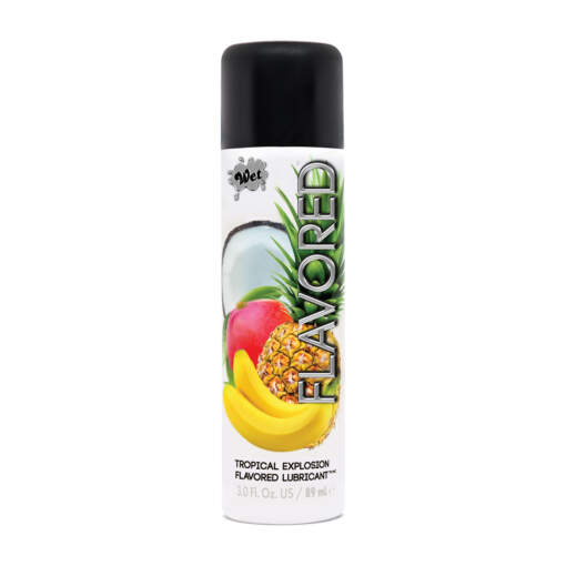 WET Flavored Flavoured Tropical Explosion Water based Lubricant 89ml 21518 716222215183