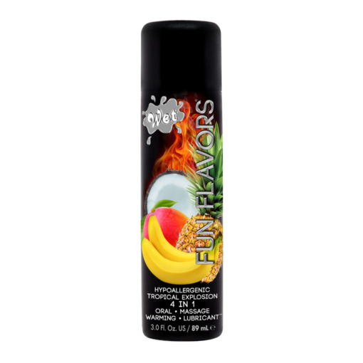 WET Fun Flavors Tropical Explosion Flavoured Warming Lubricant 89ml 20428 716222202486 Detail