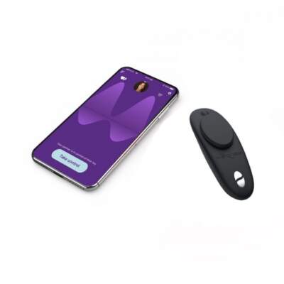 We VIbe Moxie App Enabled Wearable Clitoral Vibrator Black SNXM1SG9 4251460604918 Detail