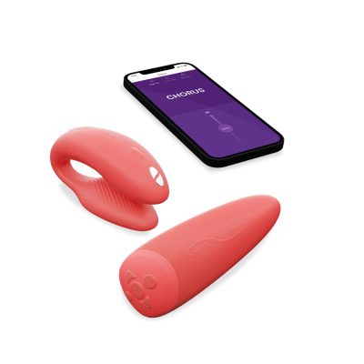 We Vibe Chorus App Enabled Couples Vibrator Crave Coral SNHR3SGA 4251460616348 Detail