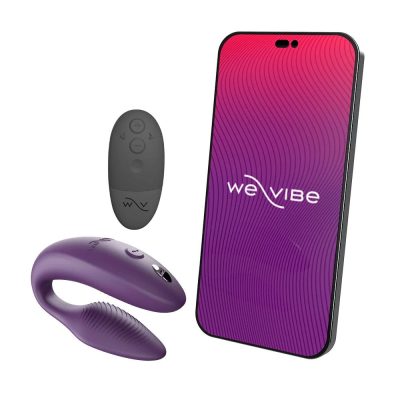 We Vibe Sync Generation 2 Smartphone App Enabled Couples Vibrator Purple SNSY2SG4 4251460619356 Multiview