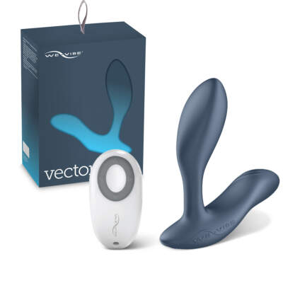 We Vibe Vector App Enabled Prostate Vibrator Blue WVVECTOR 839289007161 Multiview
