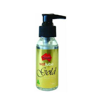 Wet Lube Gold Silicone Lubricant 50ml 1234567900056