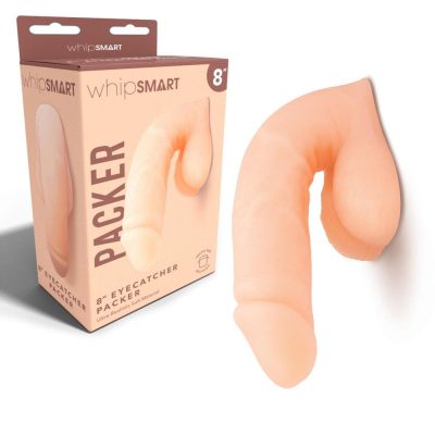 Whipsmart 8 inch Eyecatcher Packer Penis Dong Light Flesh WS3010 FLH 848416009145 Multiview