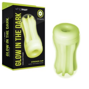 Whipsmart Glow in the Dark Collection Stroker Cup Glow Green WS1052 848416010332 Multiview