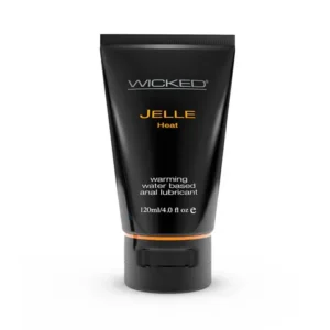 Wicked Jelle Heat Water Based Anal Warming Lubricant 120ml 90229 713079902297 Detail