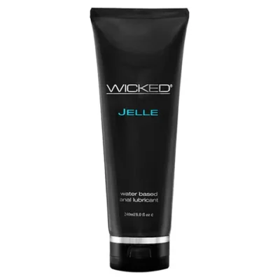 Wicked Jelle Water Based Anal Lubricant 240ml 90109 713079901092 Detail