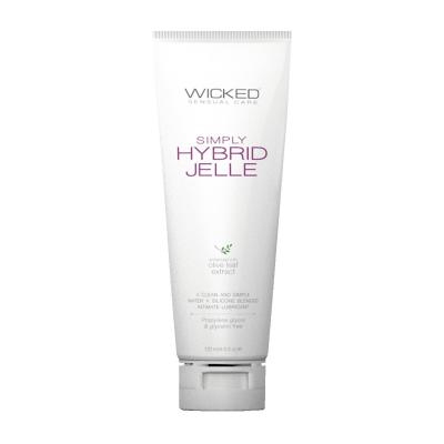 Wicked Simply Hybrid Jelle Hybrid Lubricant 120ml 713079912050 Boxview