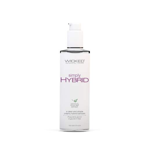 Wicked Simply Hybrid Lubricant 120ml 713079912043 Boxview