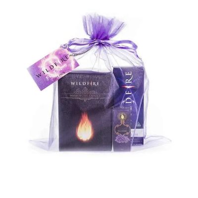 Wildfire Pure Pleasure Wildfire Original Inspired Essential Oil Burner Gift Pack WF00116 858594001169 Boxview