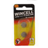 Wincell LR44 W AG13 Type Button Cell Battery Bullet Vibrator Battery 2 Pack WC0443 9326287000443 Alt Boxview