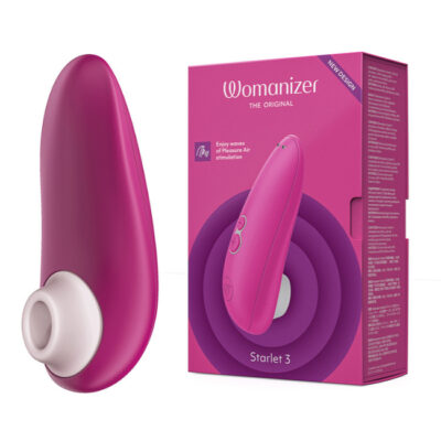 Womanizer Starlet 3 Pleasure Air Clitoral Stimulator Pink WZ231SGD 4251460616423 Multiview