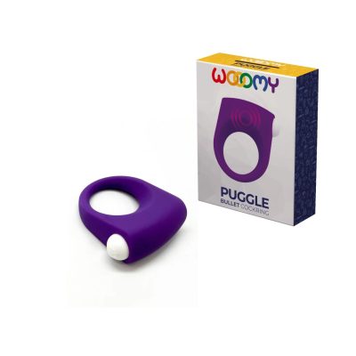 Wooomy Puggle Bullet Cock Ring Purple 33673 8433345336732 Multiview