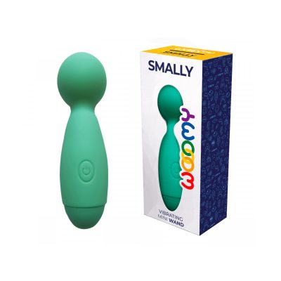 Wooomy Smally Mini Wand Massager Turquoise 11355 8433345113555 Multiview