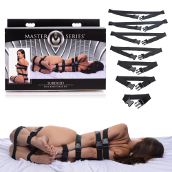 Master Series –  Subdued Full Body Strap Set (Black)