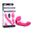 XR Brands Strap U 10X ErgoFit G Pulse Inflatable Strapless Strap On Pink AG494 848518038272 Multiview2