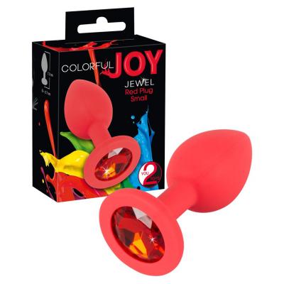 You2Toys Colorful Joy Jewel Plug Small Red 0517127 0000 4024144537082 Multiview