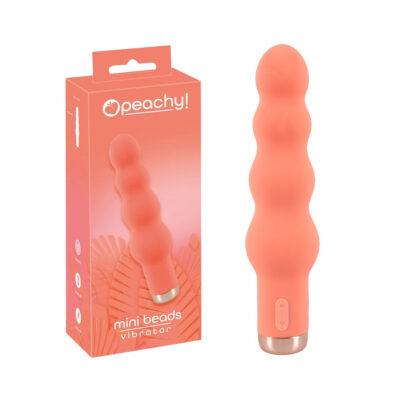 You2Toys Peachy Mini Rechargeable Beaded Vibrator Orange 05533100000 4024144128006 Multiview
