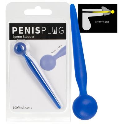 You2Toys Penis Plug Sperm Stopper Silicone Urethral Plug Blue 0518433 4024144538386