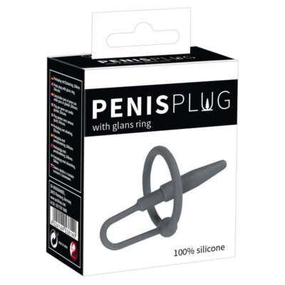 You2Toys Silicone Penis plug with glans ring 0517747 0000 4024144538140 Boxview