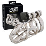 You2Toys Stainless Steel Chastity Cage Cock Cage Chome Silver 05370200000 4024144550432 Multiview
