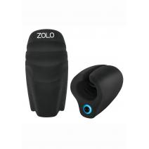 Zolo Cockpit XL Rechargeable Squeezable Vibrating Masturbator Black ZO 6018 848416004430 Detail