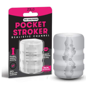Zolo Pocket Stroker Detailed Girlfriend Clear ZO 6003 848416002856 Multiview