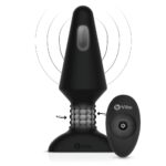 b Vibe XL Rimming Plug Wireless Remote Vibrating Butt Plug Black BV016BLK 4890808222843 Detail