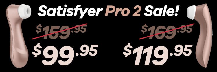 Satisfyer Pro 2 Sale 3 Up Banner